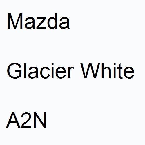 Mazda, Glacier White, A2N.